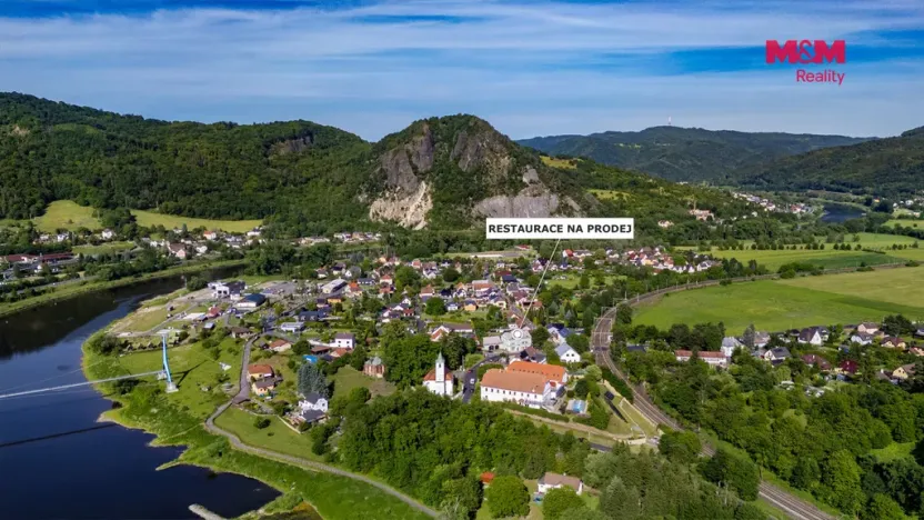 Prodej restaurace, Velké Březno - Valtířov, 350 m2