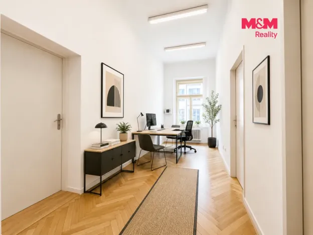 Pronájem kanceláře, Praha - Vinohrady, náměstí Míru, 92 m2