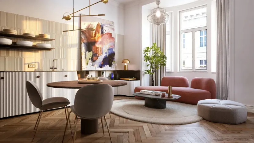 Prodej atypického bytu, Praha, Bělehradská, 72 m2