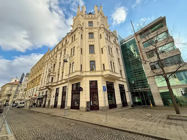 Pronájem bytu 2+kk, Brno, Jakubské náměstí, 45 m2
