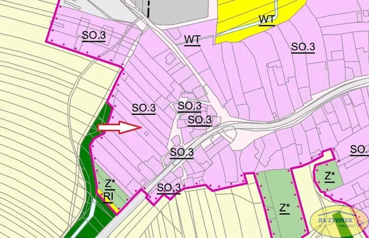 Prodej zahrady, Roštín, 1641 m2
