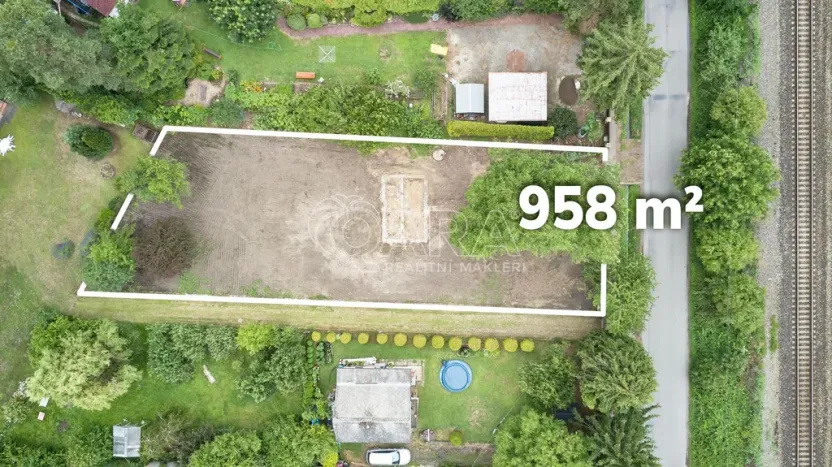 Prodej pozemku pro bydlení, Všenory, U Silnice, 958 m2