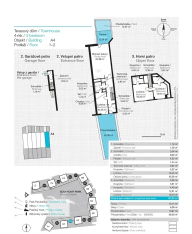 Pronájem bytu 4+kk, Praha - Žižkov, Pitterova, 130 m2