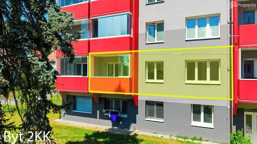 Prodej bytu 2+kk, Velké Opatovice, Jubilejní, 47 m2