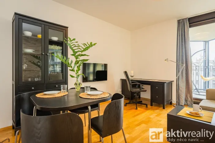 Pronájem bytu 1+kk, Praha - Žižkov, Pitterova, 38 m2