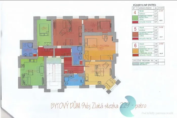Prodej bytu 2+kk, Prachatice, Zlatá stezka, 47 m2