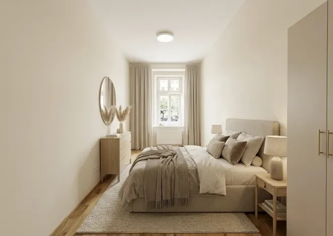 Pronájem bytu 3+kk, Praha - Vinohrady, Bělehradská, 61 m2