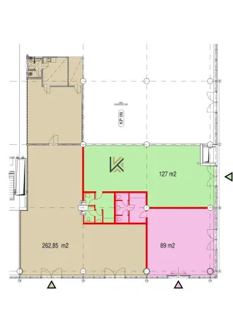 Pronájem obchodního prostoru, Praha, Siemensova, 262 m2