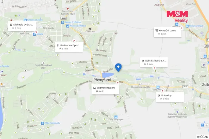 Prodej chaty, Zdiby - Přemyšlení, U Rybníka, 25 m2