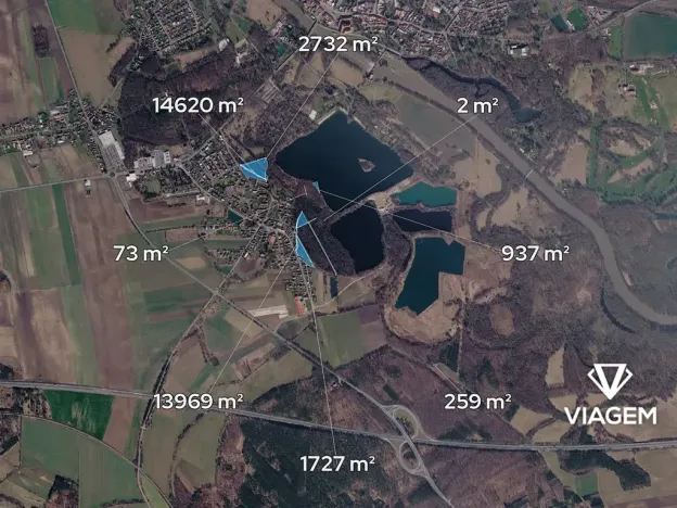 Prodej podílu lesa, Poděbrady, 2144 m2