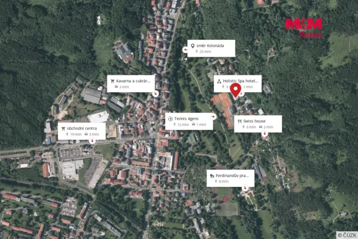 Prodej bytu 2+1, Mariánské Lázně - Úšovice, Anglická, 95 m2