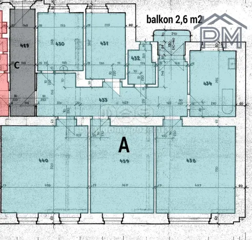 Pronájem bytu 4+1, Brno - Veveří, Úvoz, 125 m2
