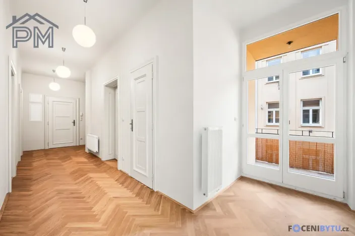 Pronájem bytu 4+1, Brno - Veveří, Úvoz, 125 m2