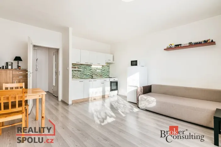 Pronájem bytu 1+kk, Brno - Židenice, Prušánecká, 33 m2