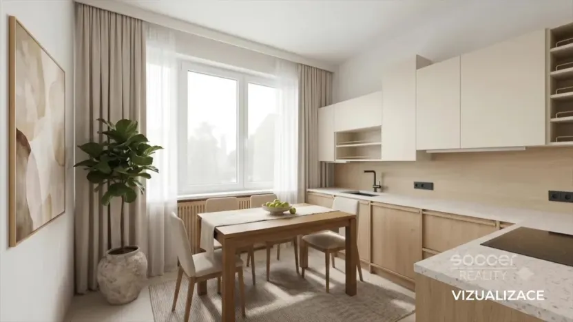Prodej bytu 2+1, Praha - Vršovice, Murmanská, 59 m2