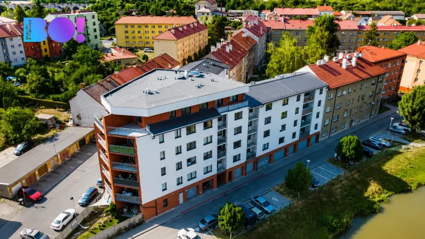 Pronájem bytu 2+kk, Hranice, Jiřího z Poděbrad, 44 m2