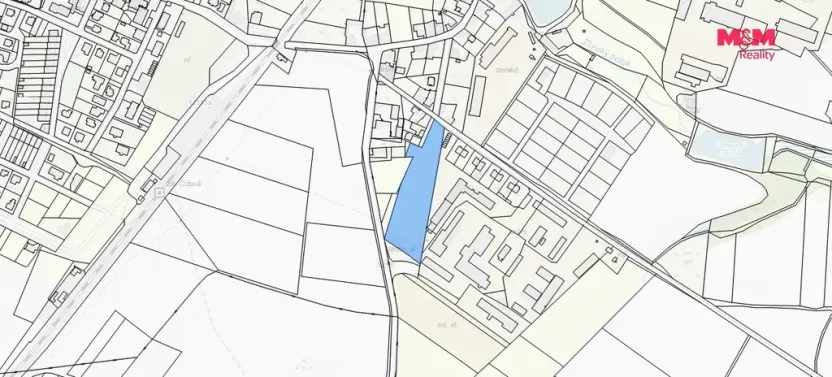 Prodej pozemku pro bydlení, Čížová - Zlivice, 934 m2