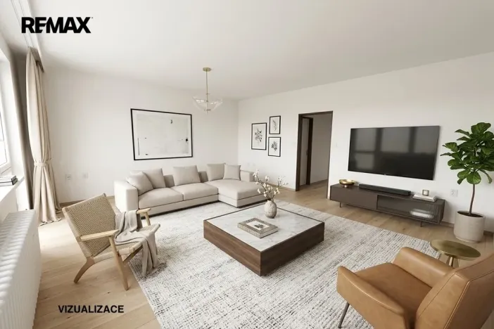 Pronájem bytu 2+1, Praha - Libeň, Přádova, 68 m2