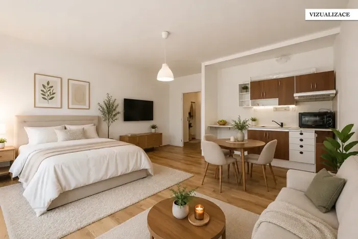 Prodej bytu 1+kk, Ústí nad Labem, Spartakiádní, 31 m2
