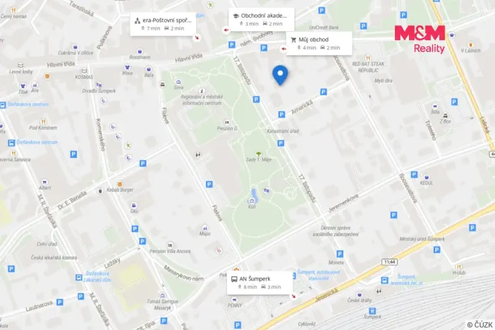Prodej bytu 2+1, Šumperk, Americká, 70 m2