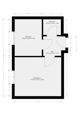 Pronájem bytu 1+1, Praha, Křivoklátská, 33 m2