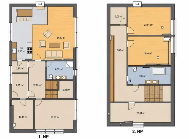 Prodej rodinného domu, Brázdim - Nový Brázdim, 201 m2