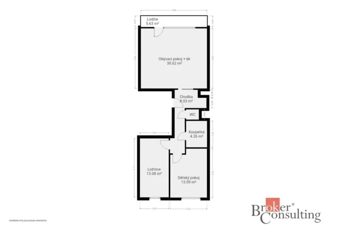 Prodej bytu 3+kk, Praha - Řepy, Nevanova, 75 m2