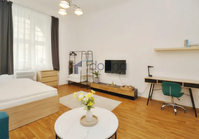 Pronájem bytu 1+kk, Praha, Slezská, 30 m2