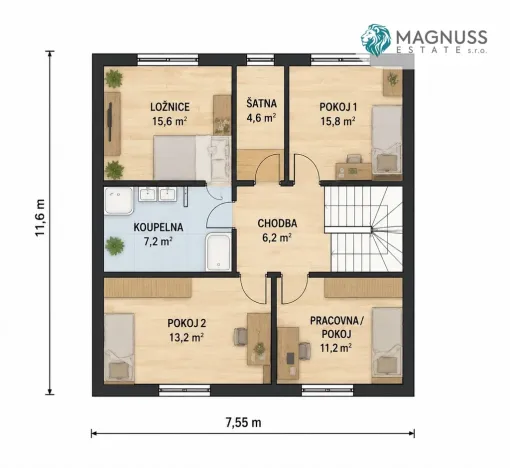 Prodej rodinného domu, Olomouc - Slavonín, 145 m2