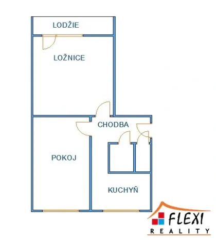 Pronájem bytu 2+1, Karviná, Borovského, 56 m2