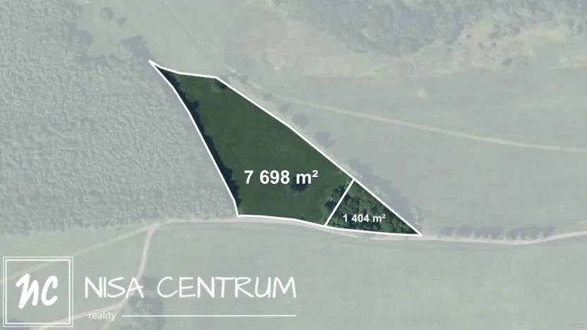 Prodej louky, Liberec - Liberec XXXI-Krásná Studánka, 41230 m2