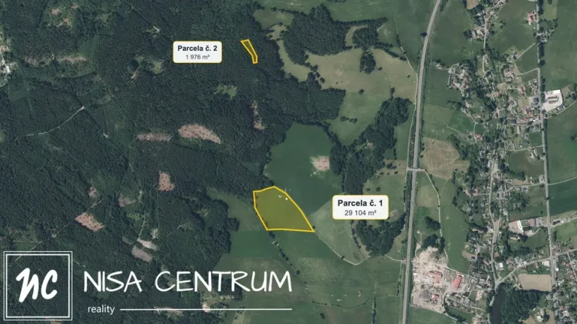 Prodej louky, Liberec - Liberec XXXI-Krásná Studánka, 41230 m2