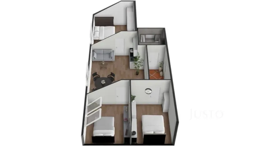 Prodej bytu 4+kk, Písek - Pražské Předměstí, Pražská, 71 m2