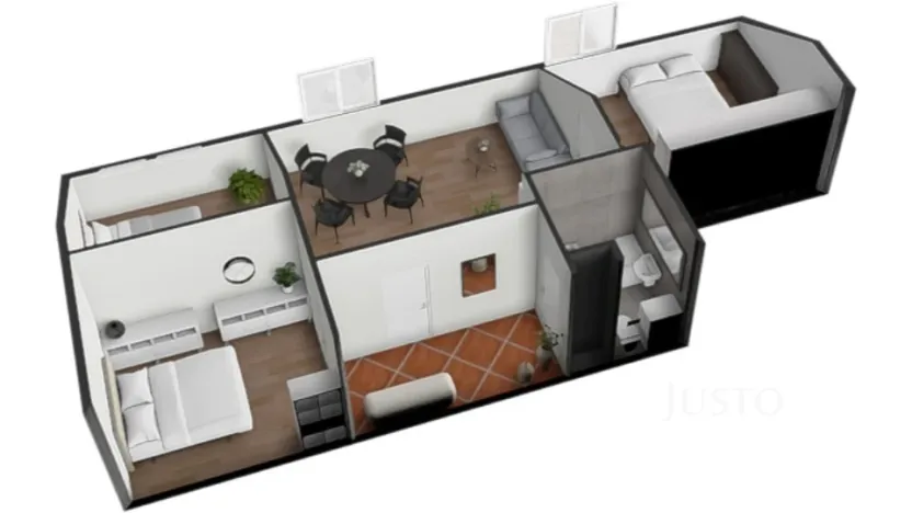 Prodej bytu 4+kk, Písek - Pražské Předměstí, Pražská, 71 m2