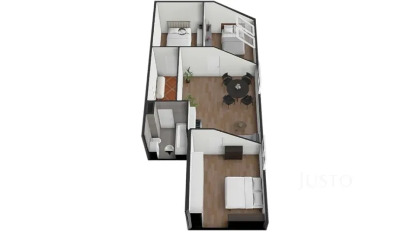 Prodej bytu 4+kk, Písek - Pražské Předměstí, Pražská, 71 m2