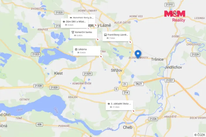 Pronájem bytu 3+kk, Františkovy Lázně - Dlouhé Mosty, 125 m2