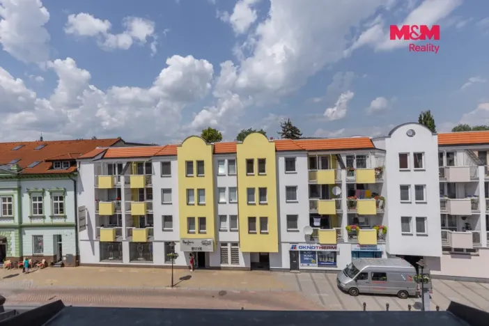 Pronájem bytu 2+kk, Strakonice - Strakonice I, Palackého náměstí, 55 m2