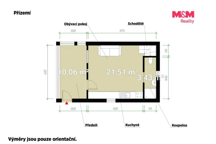 Prodej chaty, Volduchy, 65 m2