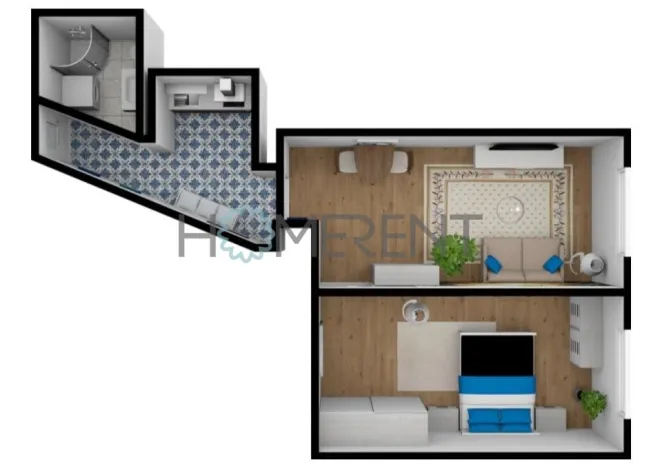 Pronájem bytu 2+1, Praha - Vršovice, Ruská, 44 m2