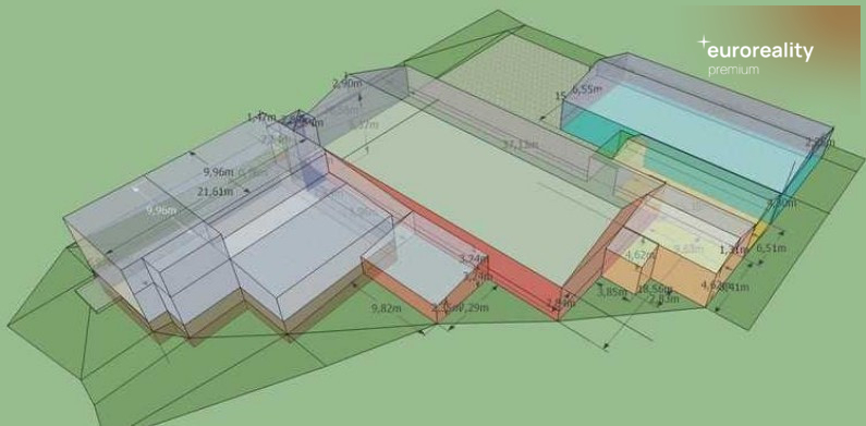 Prodej výrobních prostor, Plesná, Dlouhá, 2031 m2