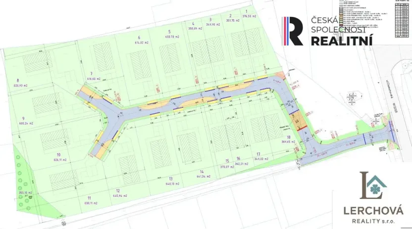 Prodej pozemku pro bydlení, Žatec, Chomutovská, 826 m2