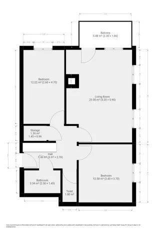 Pronájem bytu 3+kk, Praha - Vysočany, Poděbradská, 64 m2
