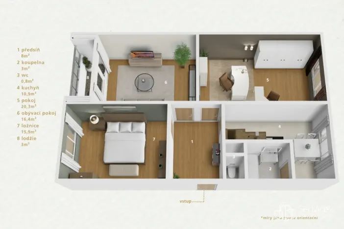 Prodej bytu 3+1, Sokolov, Závodu míru, 84 m2