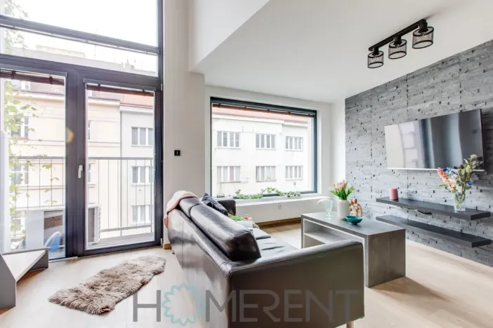 Pronájem bytu 1+kk, Praha, U libeňského pivovaru, 46 m2