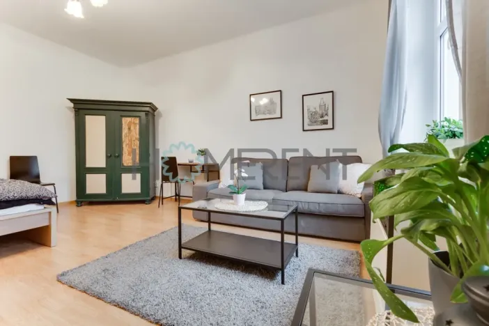 Pronájem bytu 1+1, Praha - Holešovice, Přístavní, 45 m2