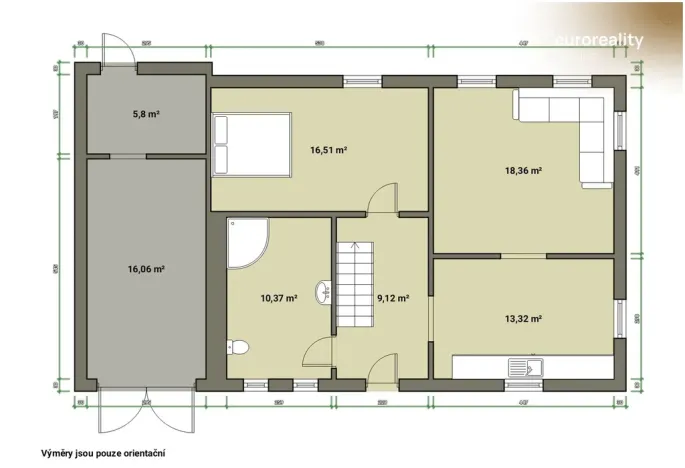 Prodej chalupy, Lesná - Háje, 178 m2