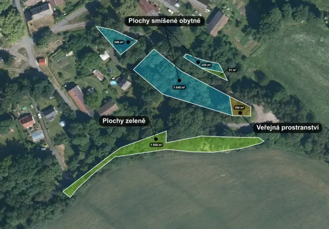 Prodej pozemku pro bydlení, Planá - Kříženec, 4165 m2