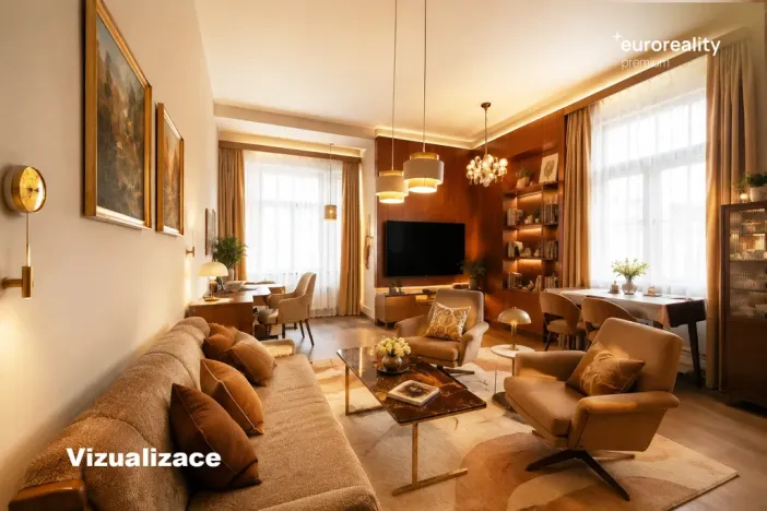 Prodej bytu 2+1, Mariánské Lázně, Hlavní třída, 79 m2