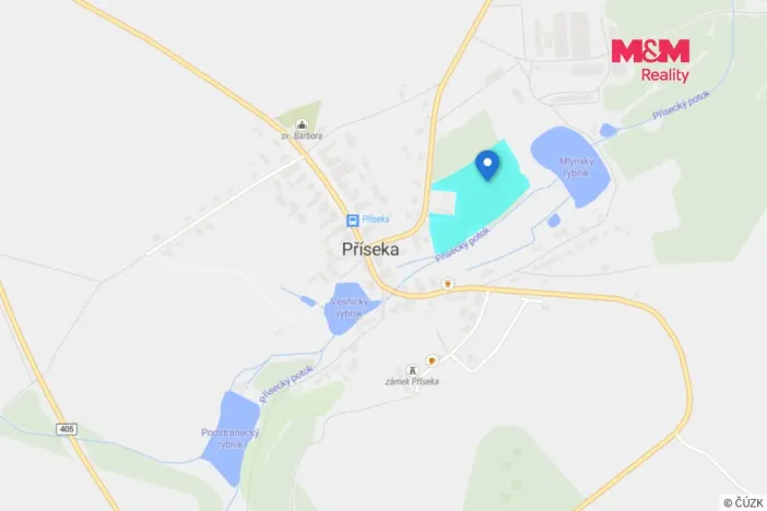 Prodej pozemku pro bydlení, Brtnice - Příseka, 1010 m2