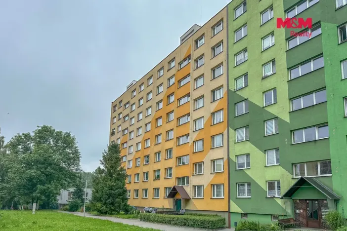 Pronájem bytu 3+1, Orlová - Lutyně, Osvobození, 74 m2